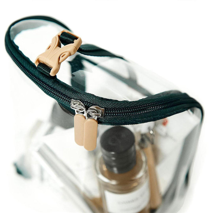 PacaPod Travel Pod - Petrol/Clear-Mini Bags- | Natural Baby Shower