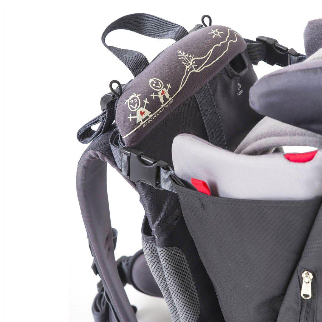 Phil & Teds Escape Baby Carrier - Charcoal-Baby Carriers- | Natural Baby Shower