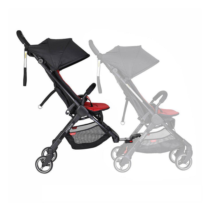 Phil & Teds Go Double Kit + Liner - Sky-Stroller Frames- | Natural Baby Shower