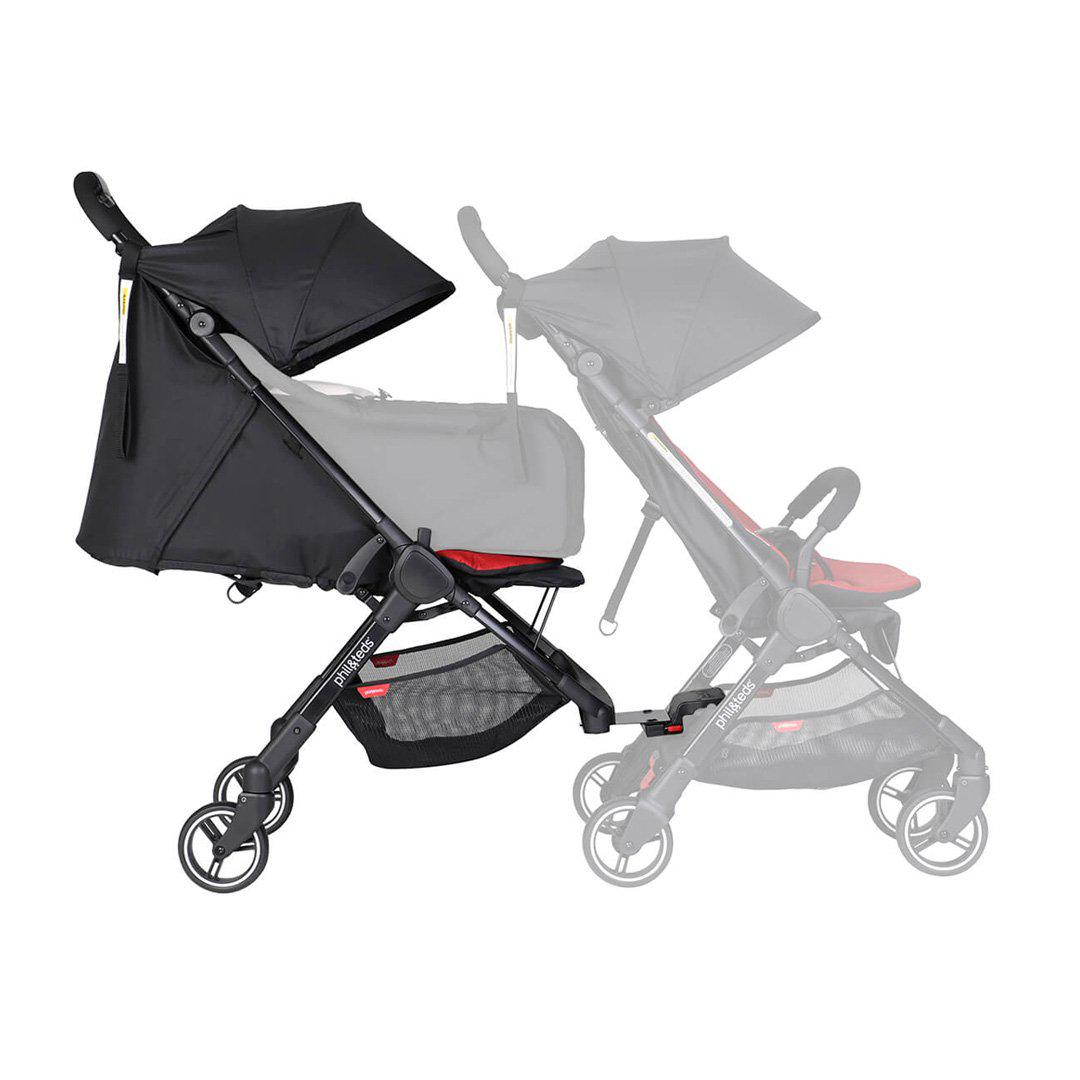 how to fold phil and teds double stroller Phil & Teds Go Double Kit