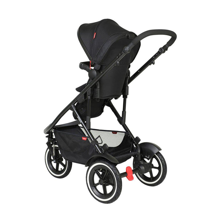 Phil & Teds Sport Verso Pushchair - Black-Strollers- | Natural Baby Shower