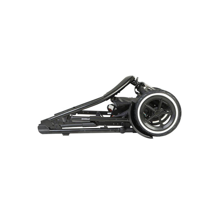 Outlet - Phil & Teds Sport Verso Pushchair - Black-Strollers- | Natural Baby Shower