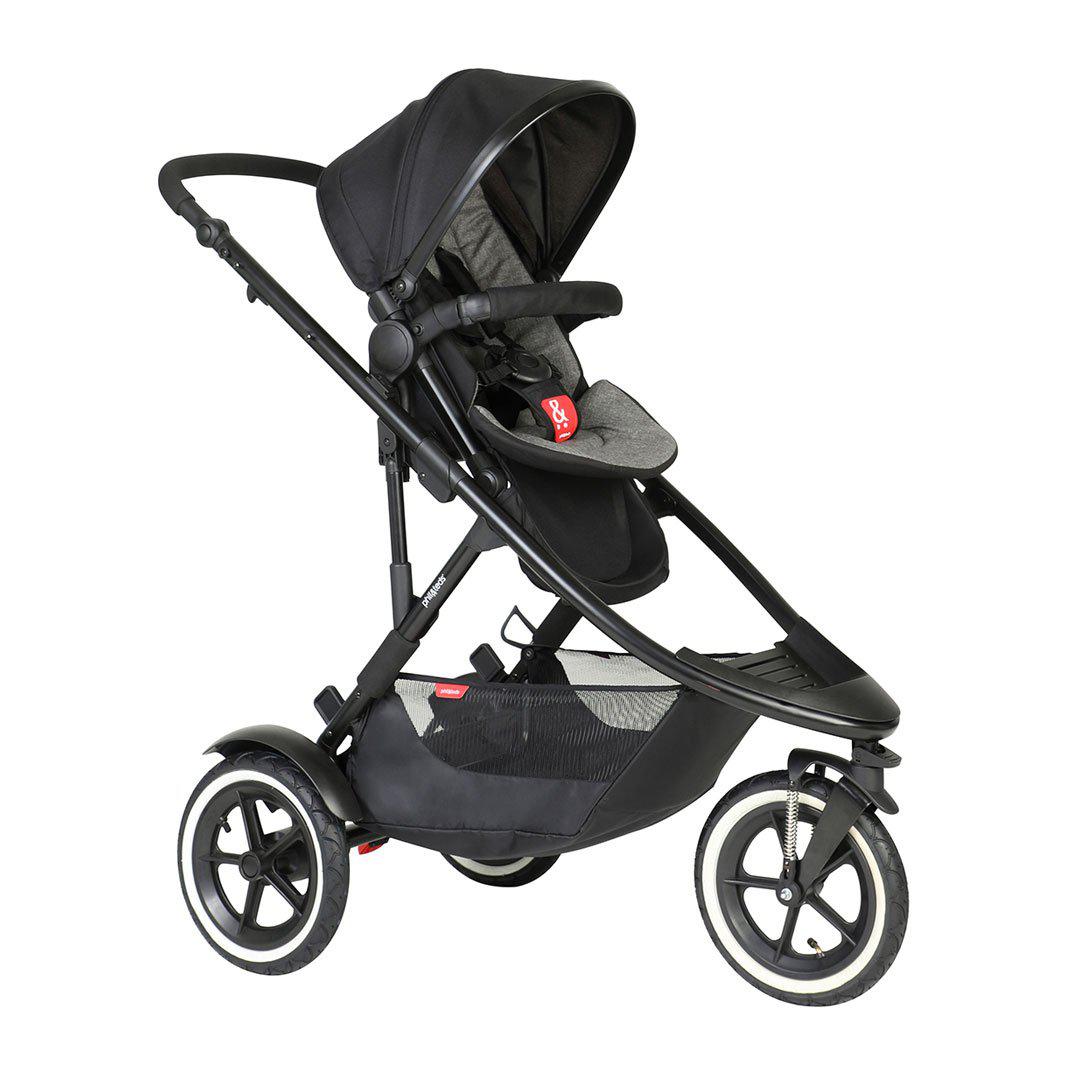 Phil & Teds Sport Verso Pushchair - Charcoal-Strollers- | Natural Baby Shower