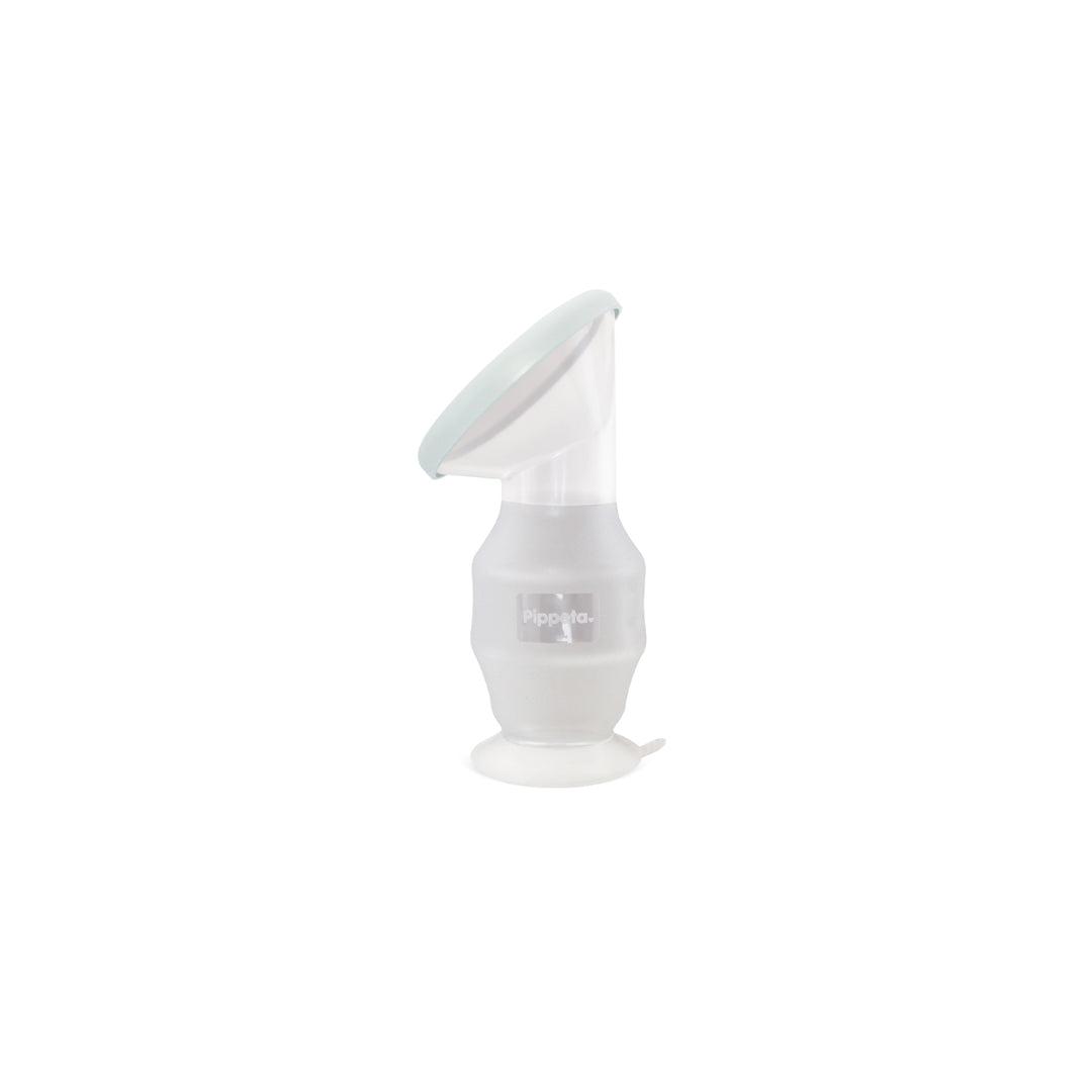 Pippeta Silicone Manual Milk Collector - Sea Salt-Breast Pump Accessories-Sea Salt- | Natural Baby Shower