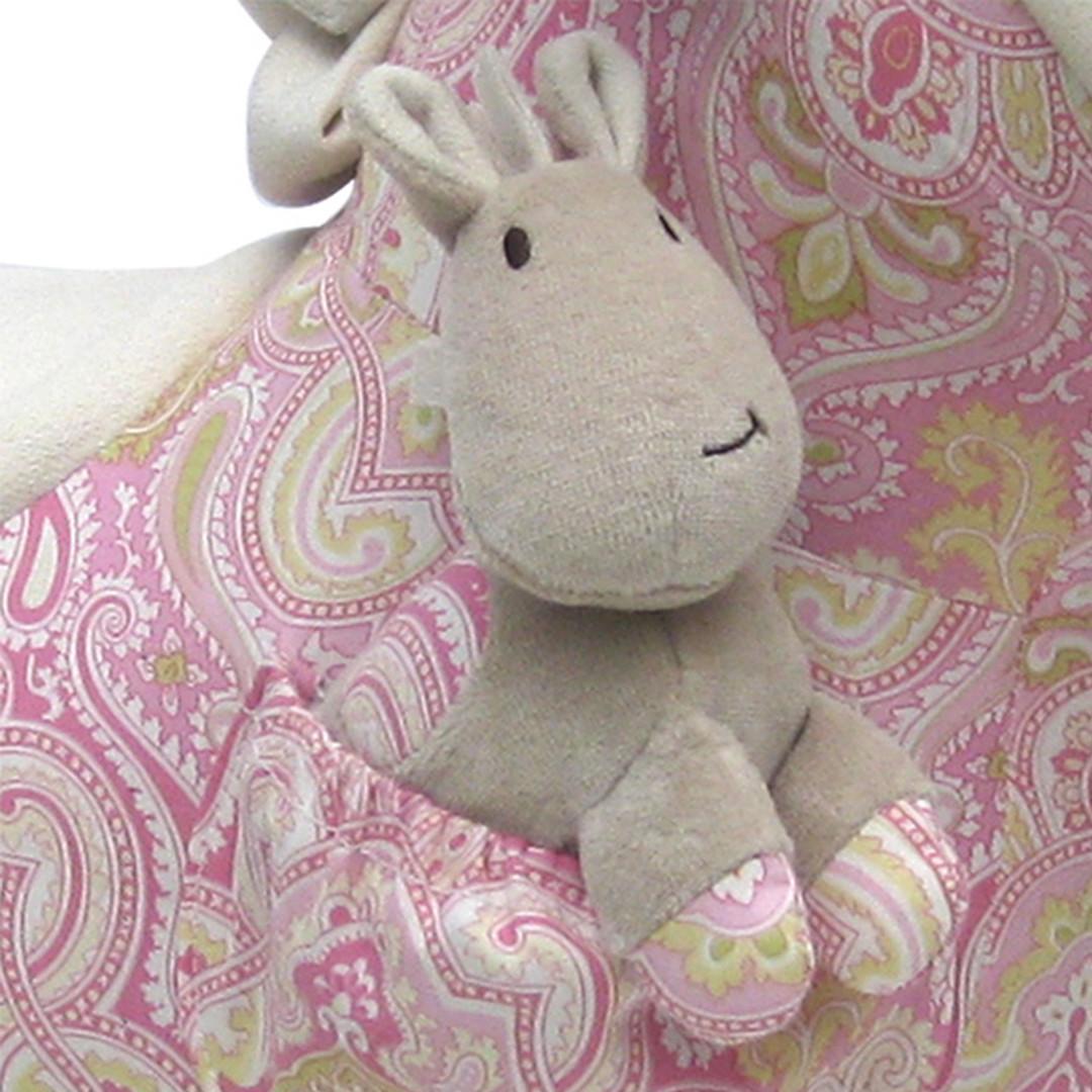 Little Bird Told Me Rocking Unicorn Pixie and Fluff 9m Natural Baby Shower