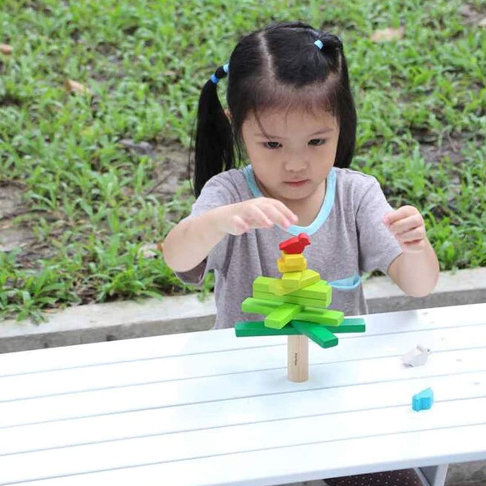 Plan Toys Balancing Tree-Stacking Toys- | Natural Baby Shower