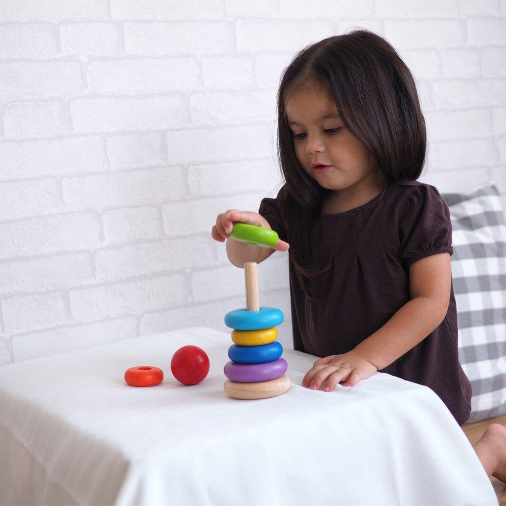 Plan Toys Stacking Ring-Stacking Toys- | Natural Baby Shower