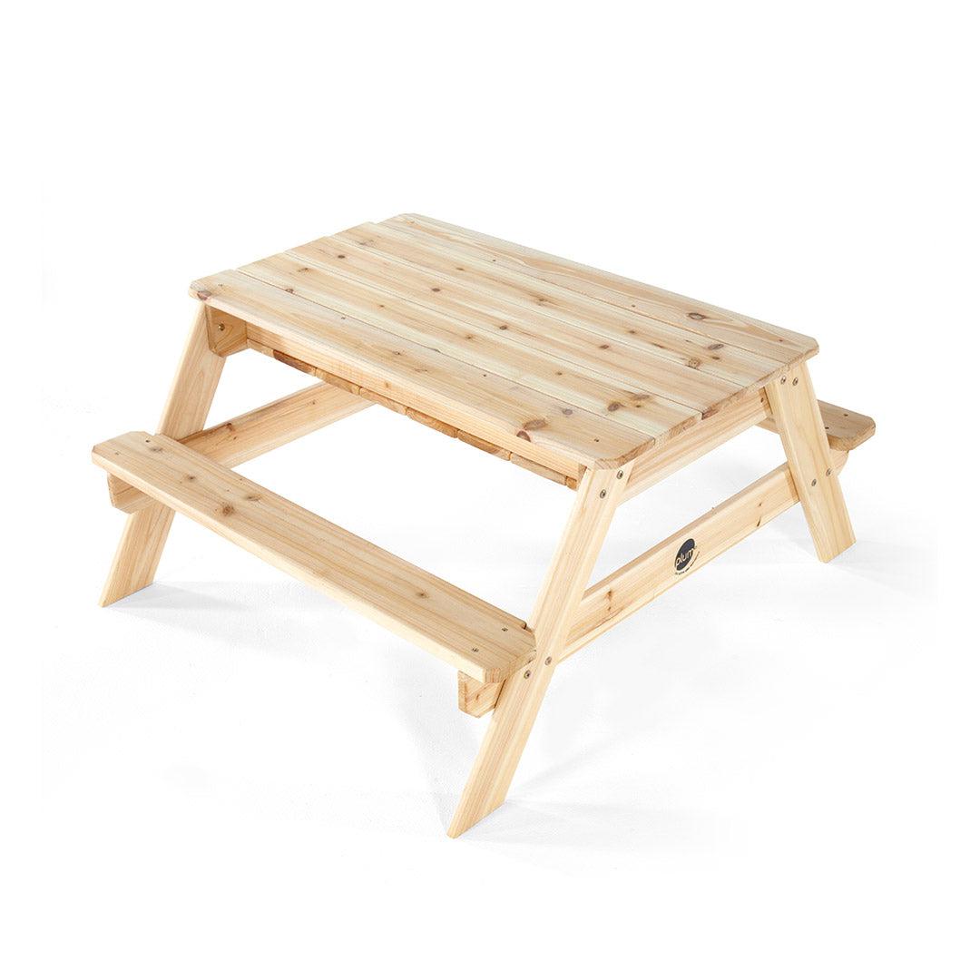 Plum Wooden Sand Picnic Table - Natural-Outdoor Furniture- | Natural Baby Shower