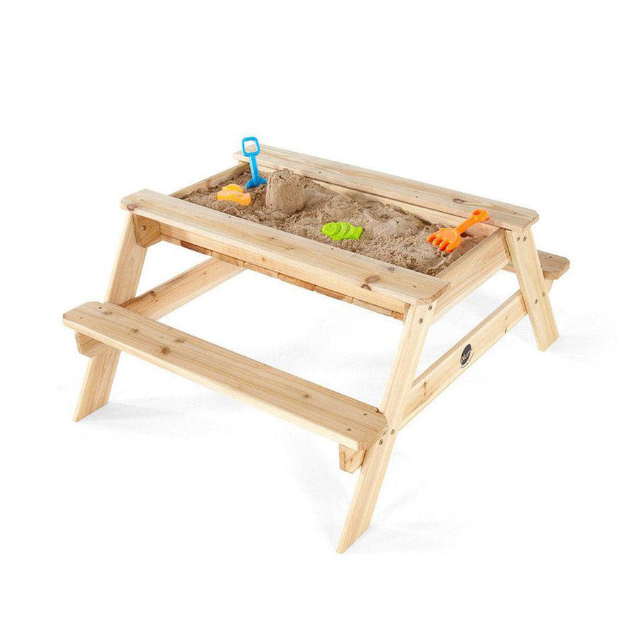 Plum Wooden Sand Picnic Table - Natural-Outdoor Furniture- | Natural Baby Shower