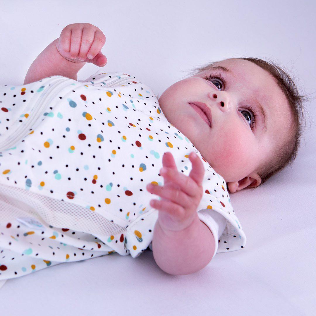 Purflo Baby Sleep Bag - Scandi Spot - TOG 0.5-Sleeping Bags-Scandi Spot-3-9m | Natural Baby Shower