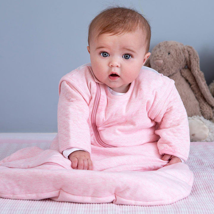 Purflo Baby Sleep Bag - Shell Pink - TOG 2.5-Sleeping Bags-Shell Pink-3-9m | Natural Baby Shower