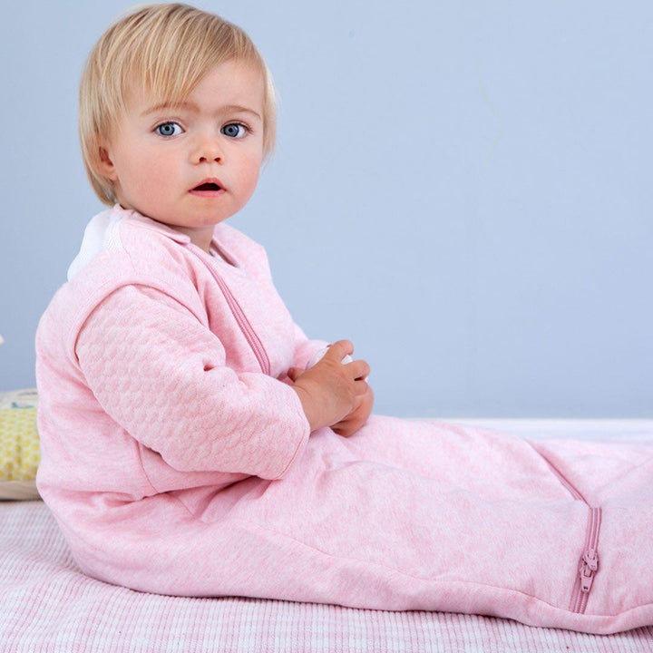 Purflo Baby Sleep Bag - Shell Pink - TOG 2.5-Sleeping Bags-Shell Pink-3-9m | Natural Baby Shower