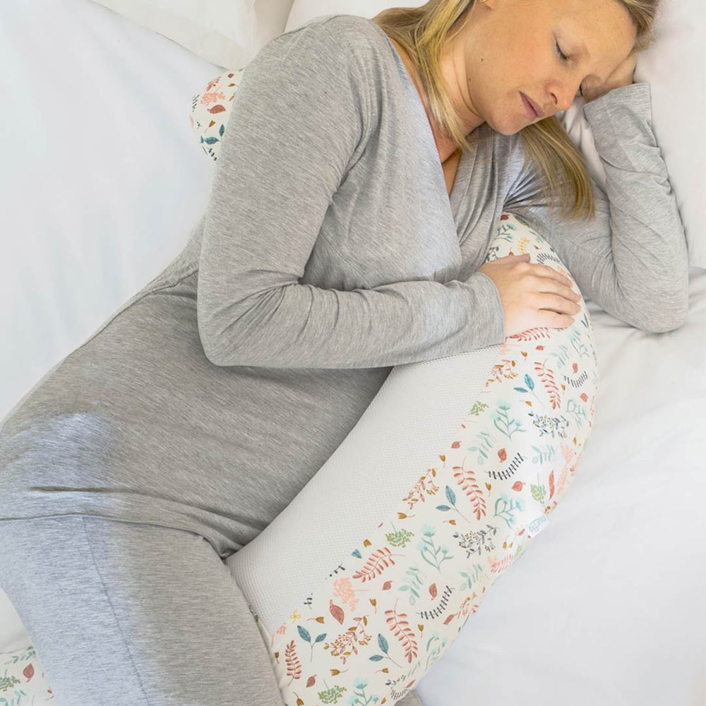 Purflo Breathe Pregnancy Pillow - Botanical-Pregnancy Pillows- | Natural Baby Shower