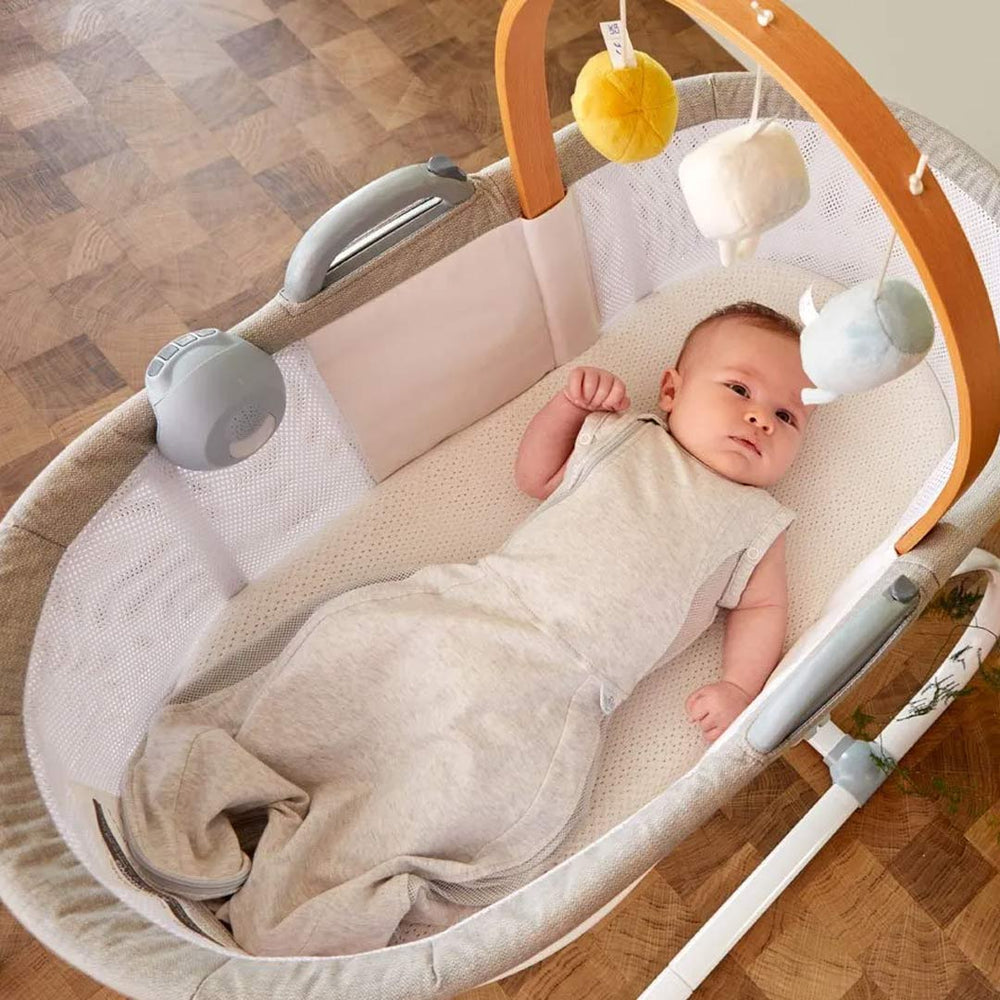 Purflo Purair Breathable Crib - Pebble-Cribs- | Natural Baby Shower