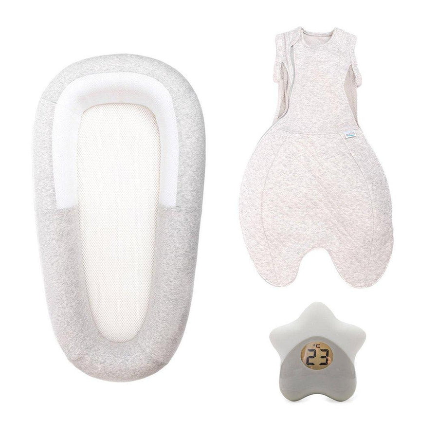 Purflo Sleep Starter Bundle - Minimal Grey-Baby Nests- | Natural Baby Shower