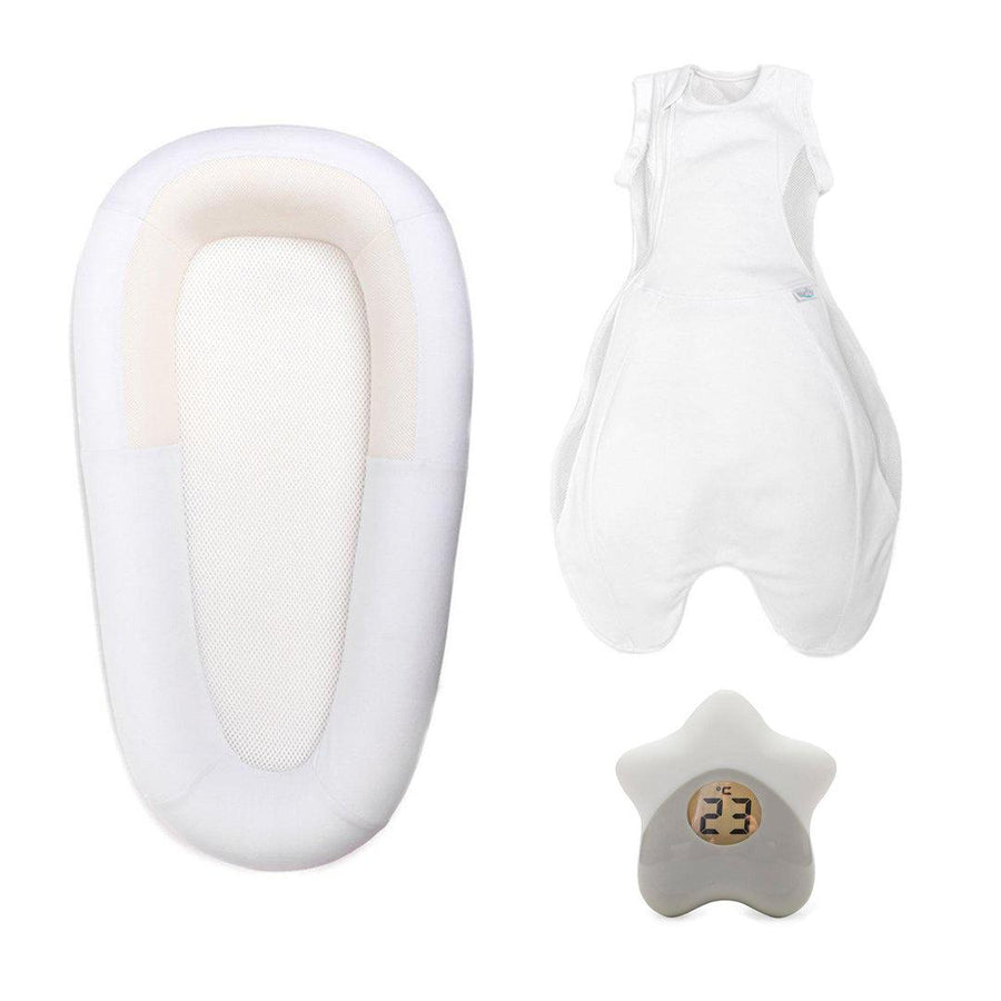 Purflo Sleep Starter Bundle - Soft White-Baby Nests- | Natural Baby Shower