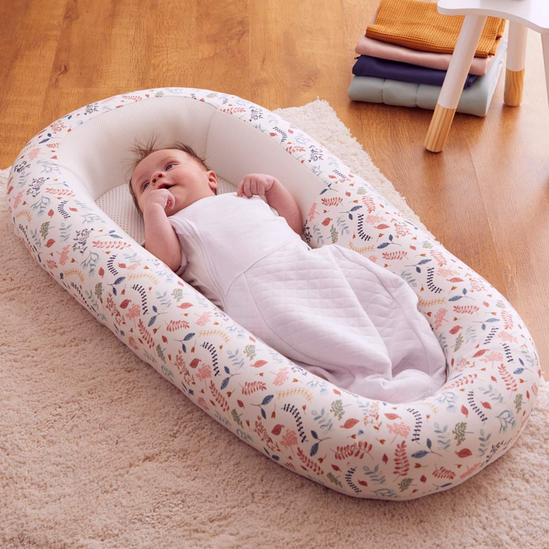 Purflo Sleep Tight Baby Bed - Botanical-Sleep Positioners + Pods- | Natural Baby Shower