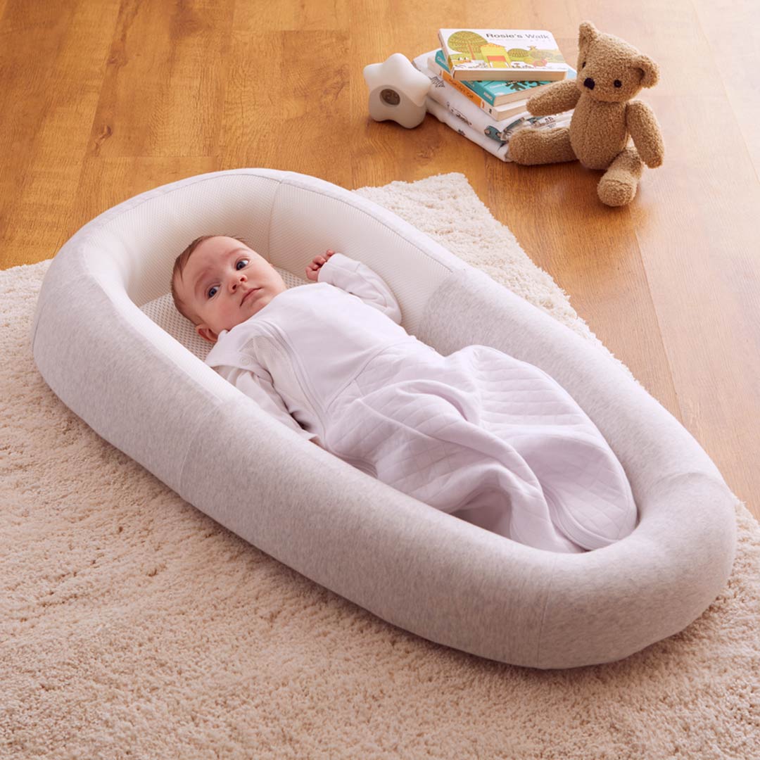 Purflo Sleep Tight Baby Bed - Minimal Grey-Sleep Positioners + Pods- | Natural Baby Shower