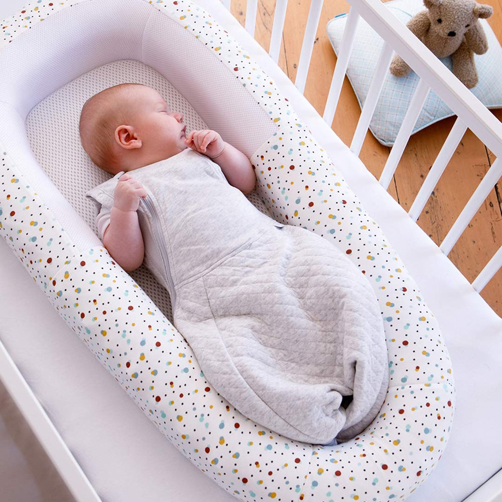 Purflo Sleep Tight Baby Bed - Scandi Spot-Sleep Positioners + Pods- | Natural Baby Shower
