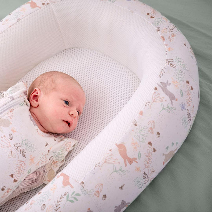 Purflo Sleep Tight Baby Bed - Storybook Nutmeg-Baby Nests-Storybook Nutmeg- | Natural Baby Shower