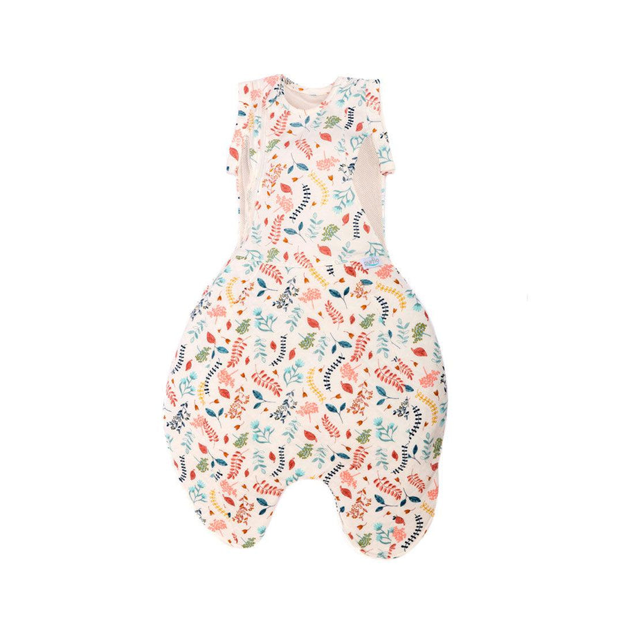 Purflo Swaddle To Sleep Bag - Botanical - TOG 2.5-Sleeping Bags-Botanical-0-4m | Natural Baby Shower