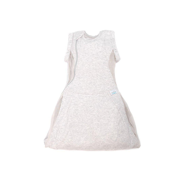 Purflo Swaddle To Sleep Bag - Minimal Grey - TOG 0.5-Sleeping Bags-Minimal Grey-0-4m | Natural Baby Shower