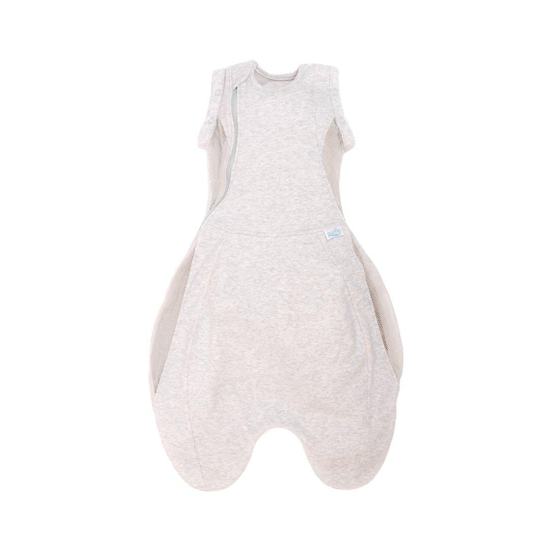 Purflo Swaddle To Sleep Bag - Minimal Grey - TOG 0.5-Sleeping Bags-Minimal Grey-0-4m | Natural Baby Shower
