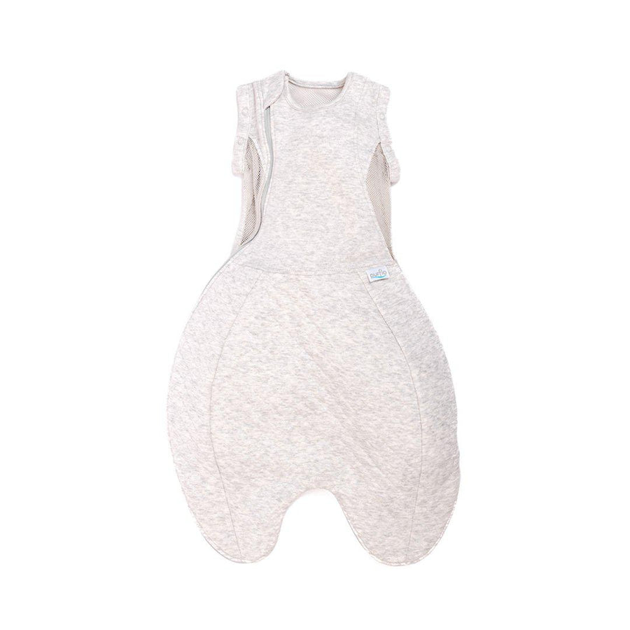 Purflo Swaddle To Sleep Bag - Minimal Grey - TOG 2.5-Sleepsack Swaddles-Minimal Grey-0-4m | Natural Baby Shower