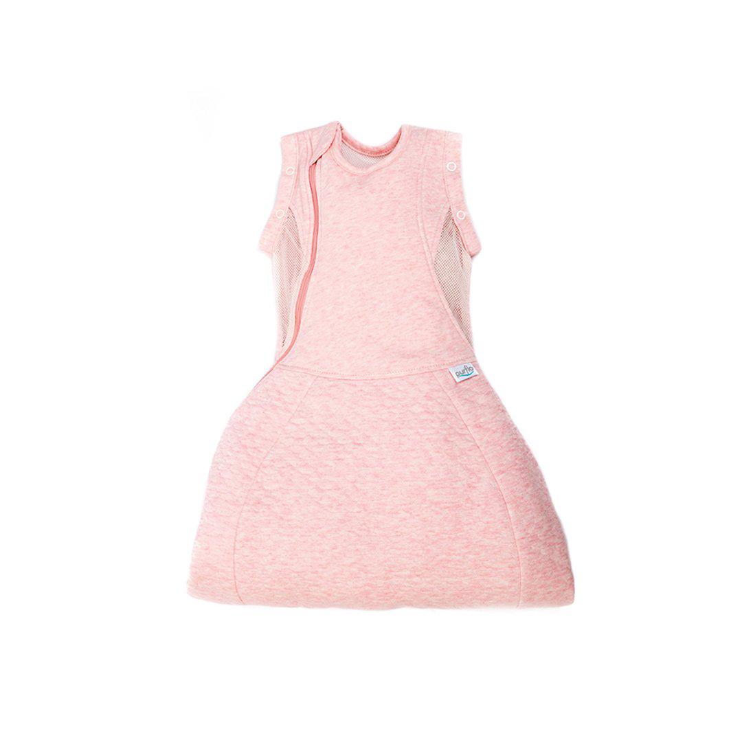 Purflo Swaddle To Sleep Bag - Shell Pink - TOG 2.5-Sleepsack Swaddles-Shell Pink-0-4m | Natural Baby Shower