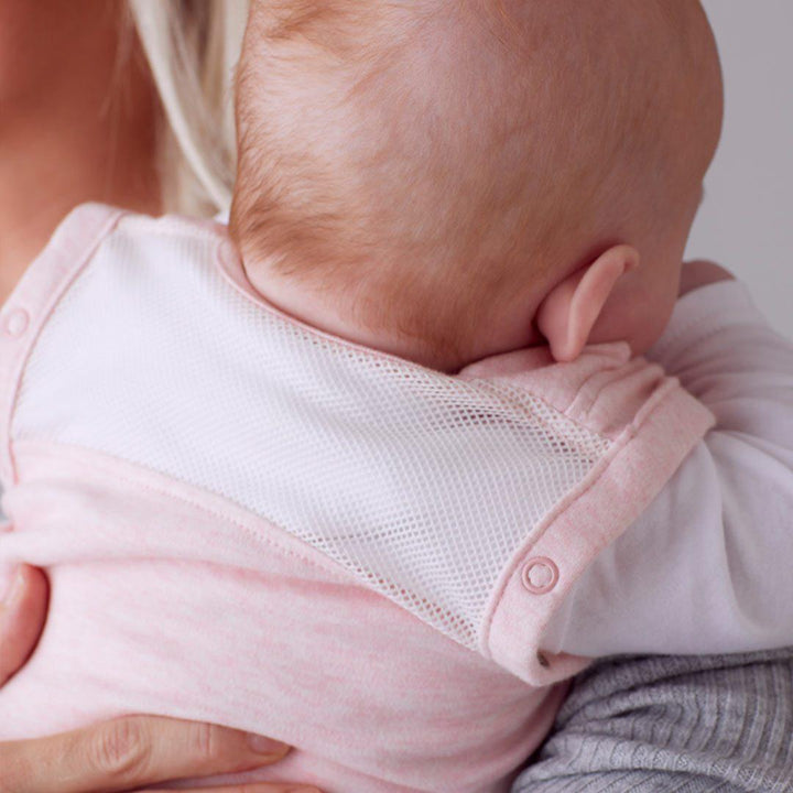 Purflo Swaddle To Sleep Bag - Shell Pink - TOG 2.5-Sleepsack Swaddles-Shell Pink-0-4m | Natural Baby Shower