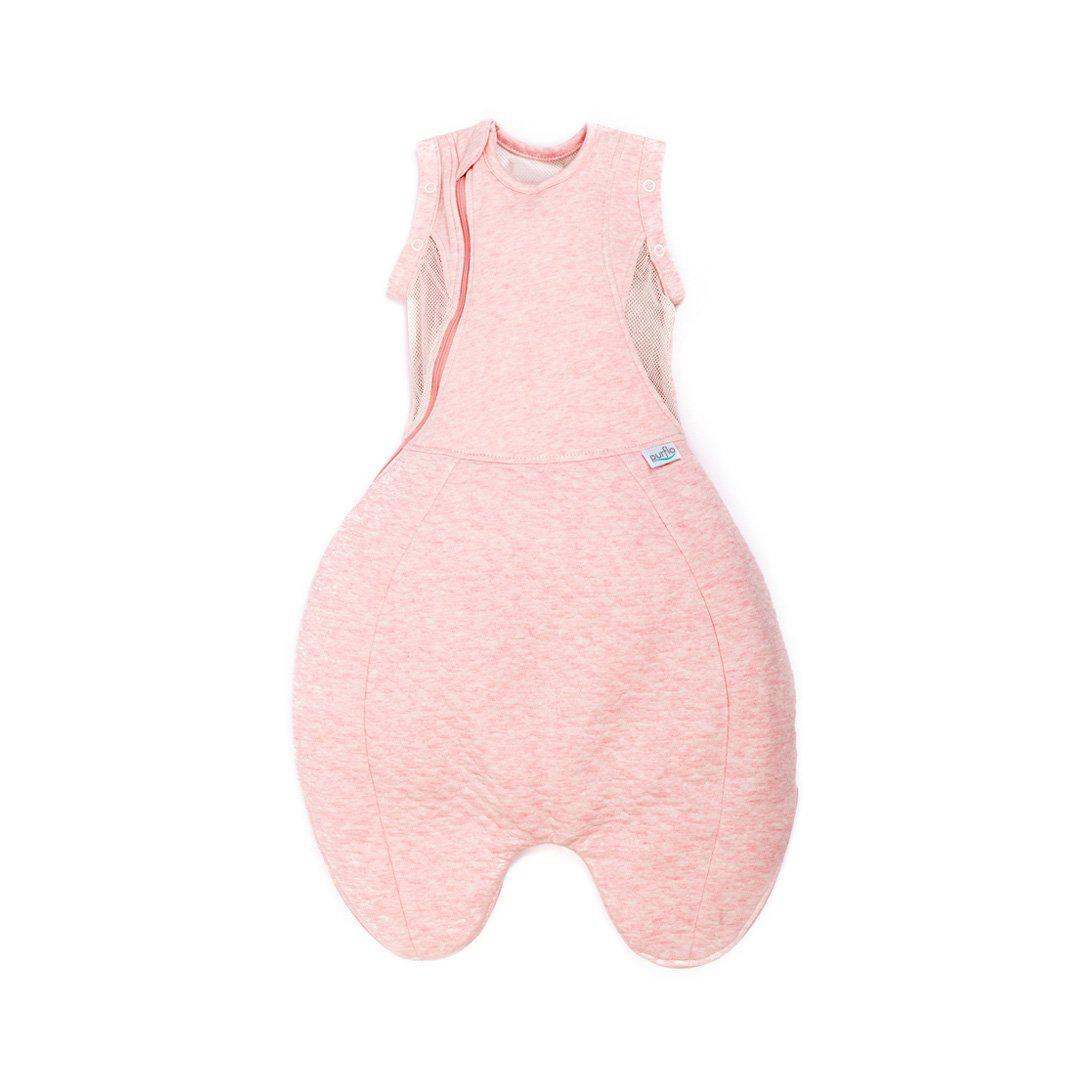 Purflo Swaddle To Sleep Bag - Shell Pink - TOG 2.5-Sleepsack Swaddles-Shell Pink-0-4m | Natural Baby Shower