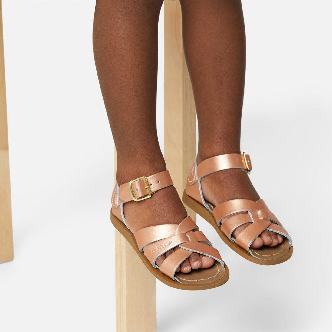 Rose gold sale saltwater sandals