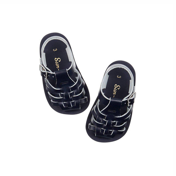 Salt-Water Sun-San Kid's Sandals - Sailor - Navy-Sandals-Navy-SW 3 Toddler (UK 2) | Natural Baby Shower