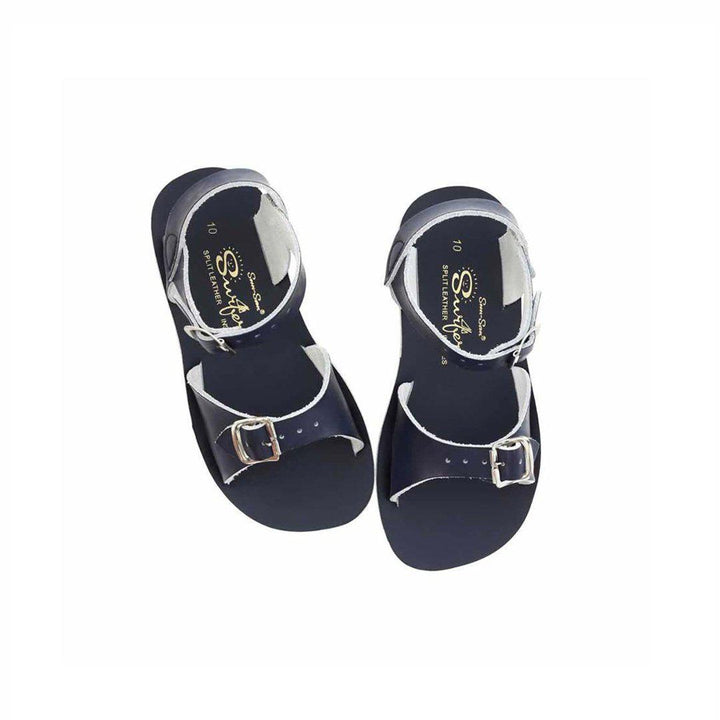 Salt-Water Sun-San Kid's Sandals - Surfer - Navy-Sandals-Navy-SW 5 Child (UK 4) | Natural Baby Shower