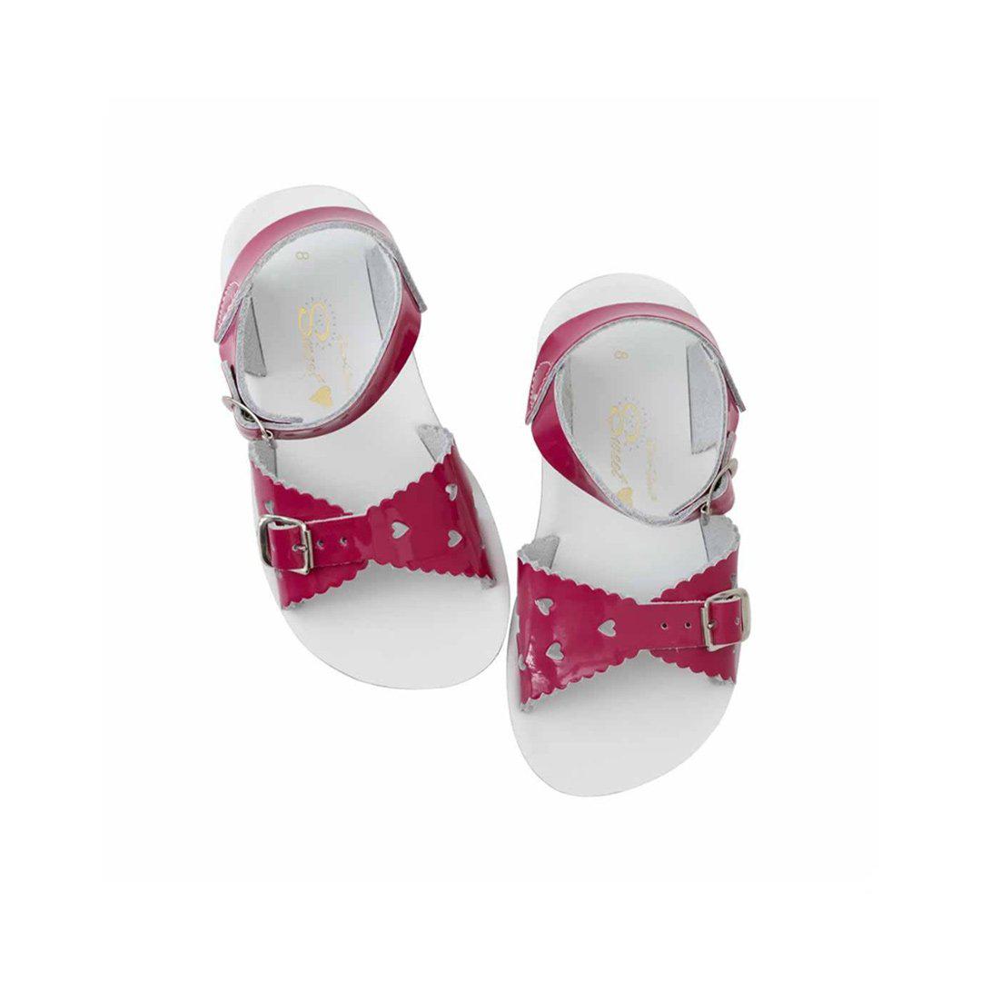 Salt-Water Sun-San Kid's Sandals - Sweetheart - Shiny Fuchsia-Sandals-Shiny Fuchsia-SW 5 Child (UK 4) | Natural Baby Shower