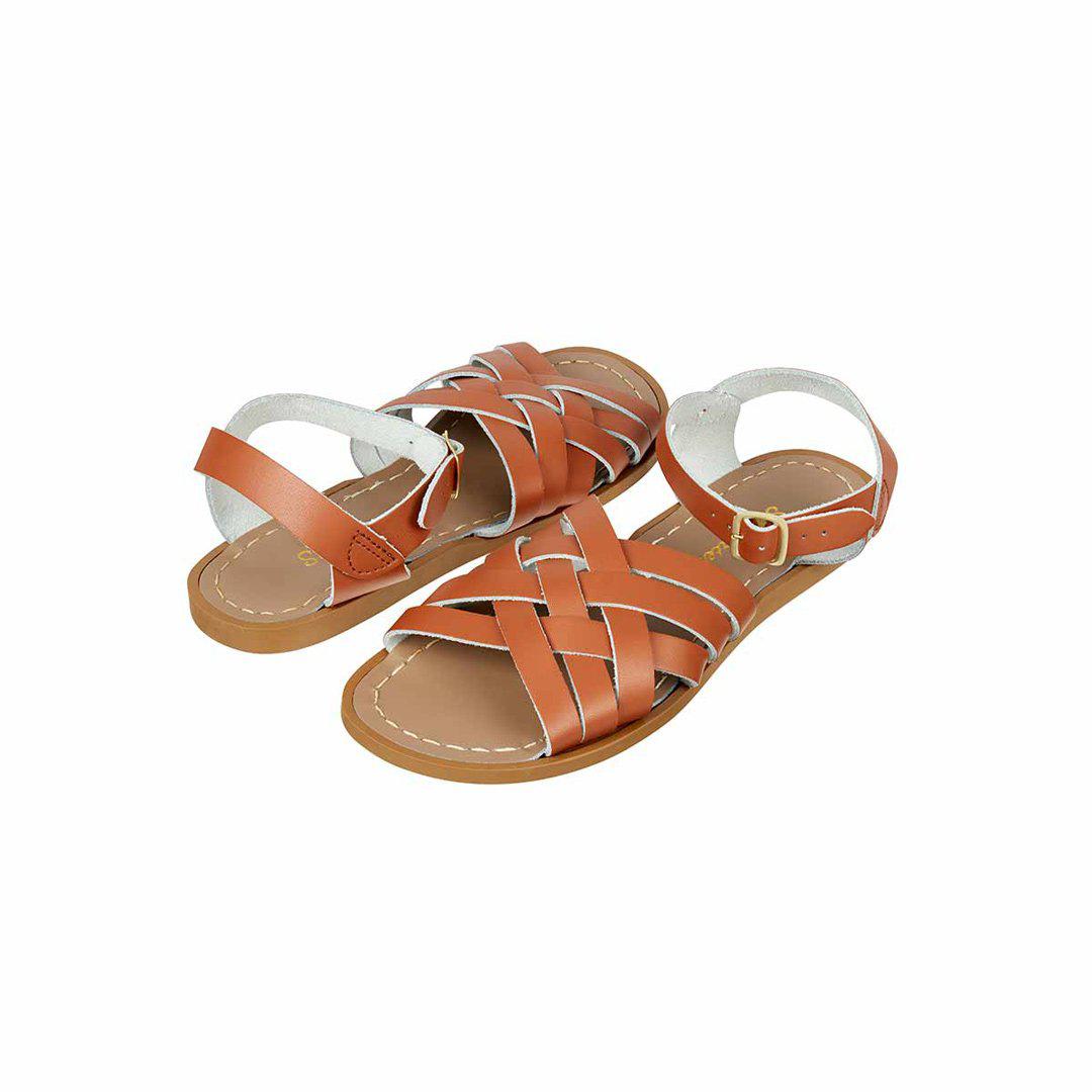 Salt-Water Women's Sandals - Retro - Tan-Adult Sandals-Tan-SW 4 Adult (UK 3) | Natural Baby Shower