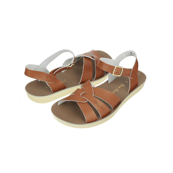 Salt-Water Women's Sandals - Swimmer - Tan-Adult Sandals-Tan-SW 4 Adult (UK 3) | Natural Baby Shower