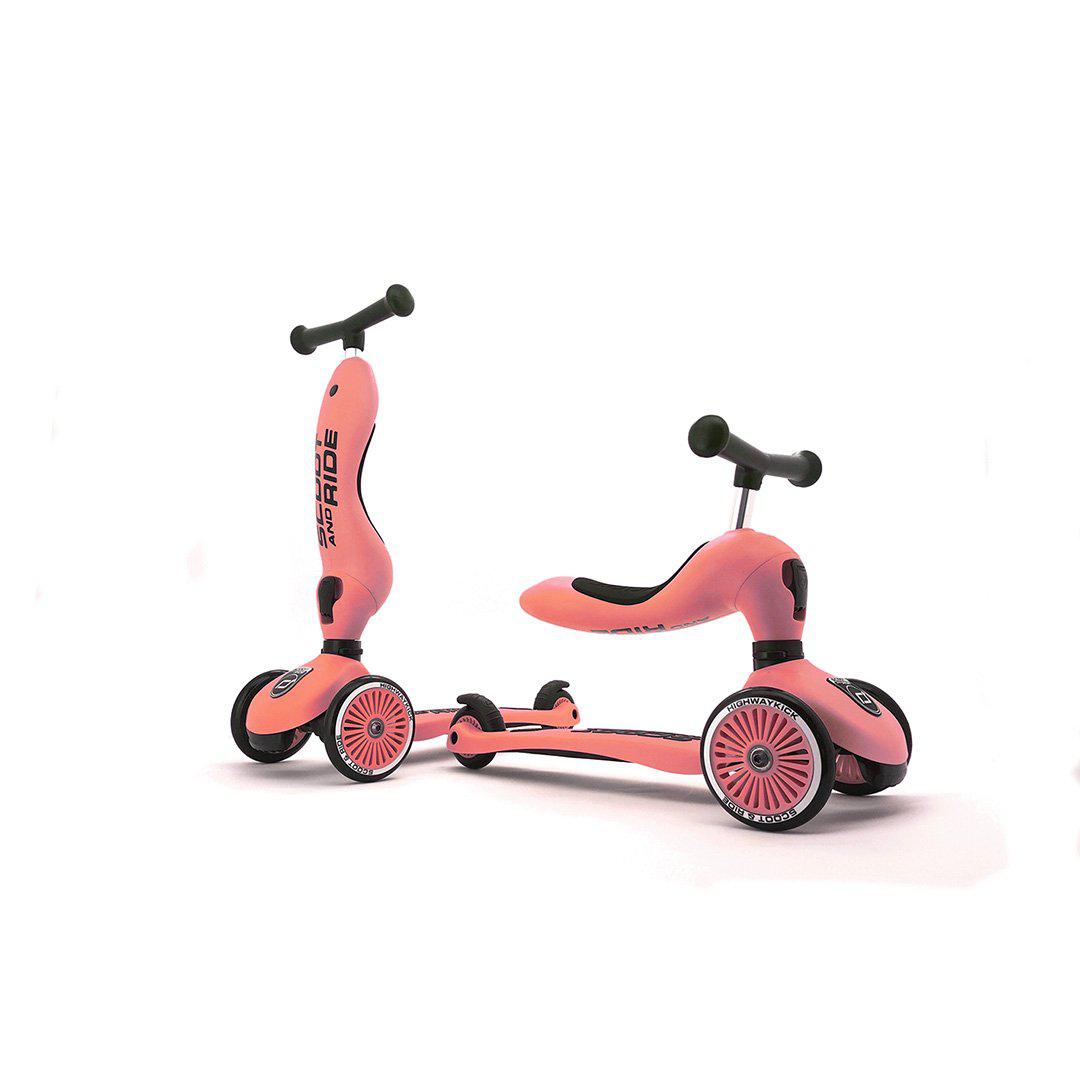 Scoot and Ride Highway Kick 1 - Peach-Scooters- | Natural Baby Shower