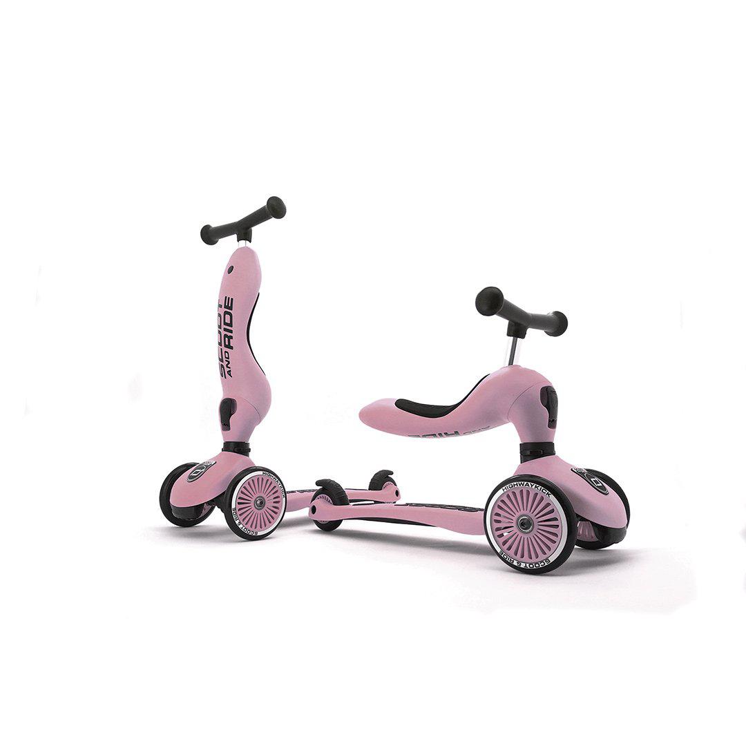 Scoot and Ride Highway Kick 1 - Rose-Scooters- | Natural Baby Shower