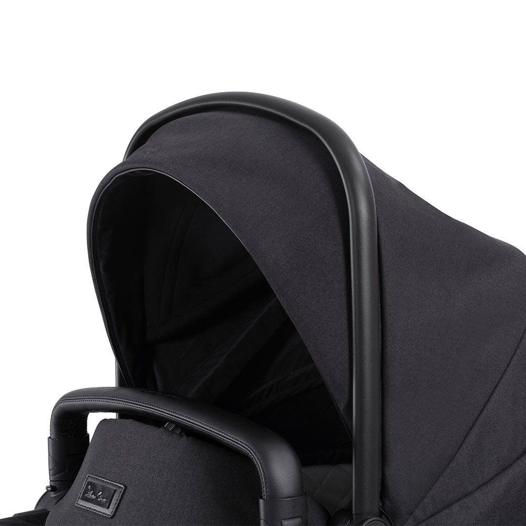 Silver Cross Wave Carrycot 2023 - Onyx-Carrycots-Onyx- | Natural Baby Shower