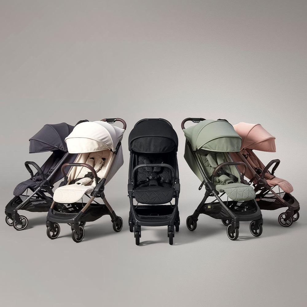 Silver Cross Clic Lightweight Stroller 2023 - Almond-Strollers-Almond-No Footmuff | Natural Baby Shower