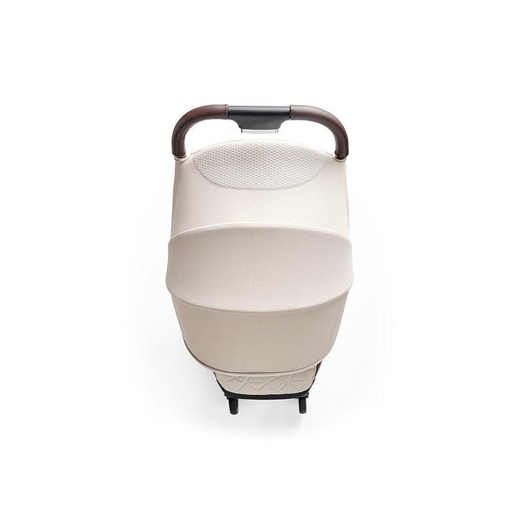 Silver Cross Clic Lightweight Stroller 2023 - Almond-Strollers-Almond-No Footmuff | Natural Baby Shower