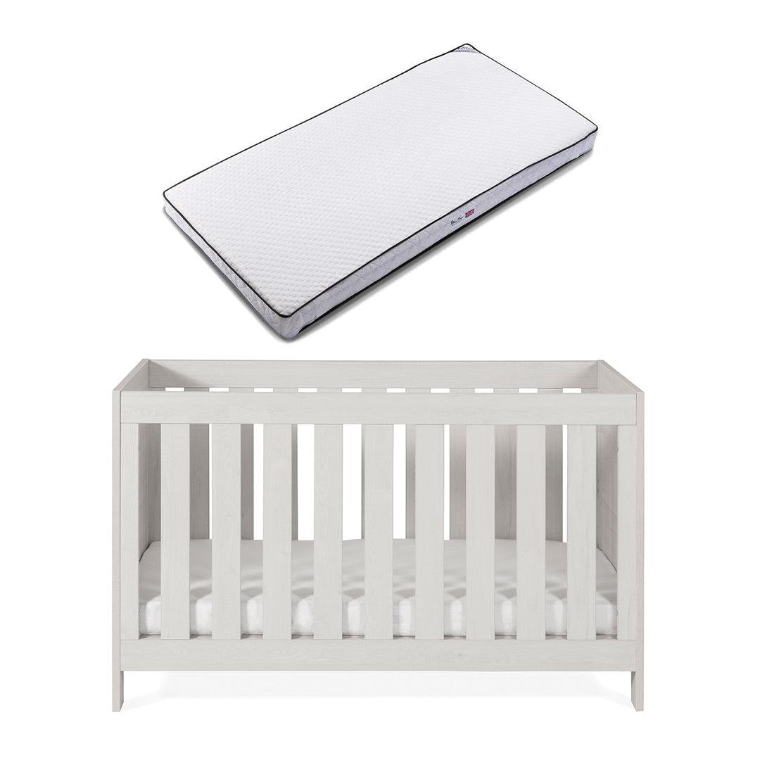Silver Cross Cot Bed - Alnmouth-Cot Beds-Premium Mattress- | Natural Baby Shower