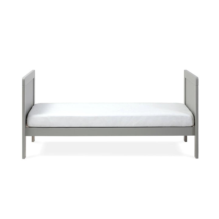 Silver Cross Devon Cot Bed + Dresser Bundle - Grey-Nursery Sets-Grey-No Mattress | Natural Baby Shower