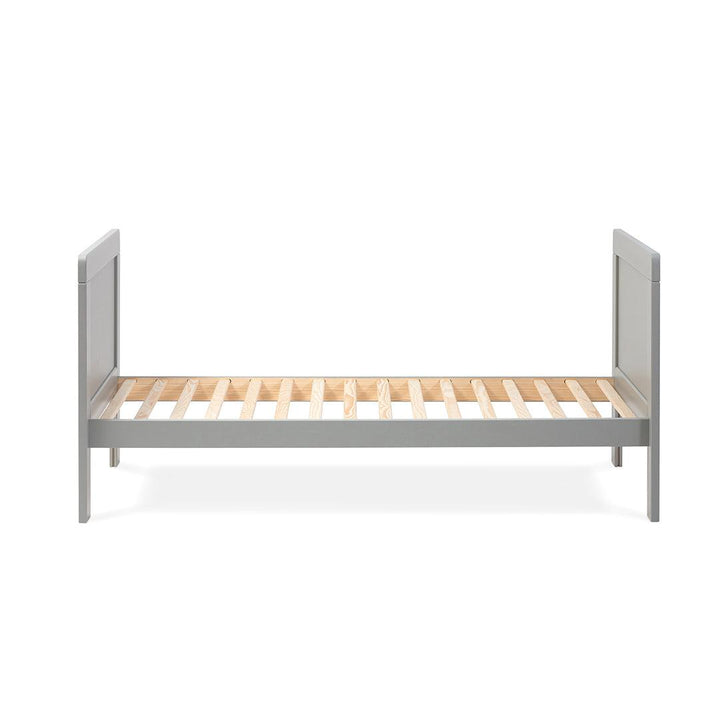 Silver Cross Devon Cot Bed + Dresser Bundle - Grey-Nursery Sets-Grey-No Mattress | Natural Baby Shower
