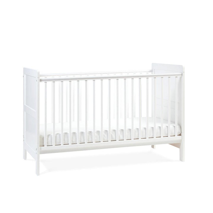 Silver Cross Devon Cot Bed - White-Cot Beds-White-No Mattress | Natural Baby Shower