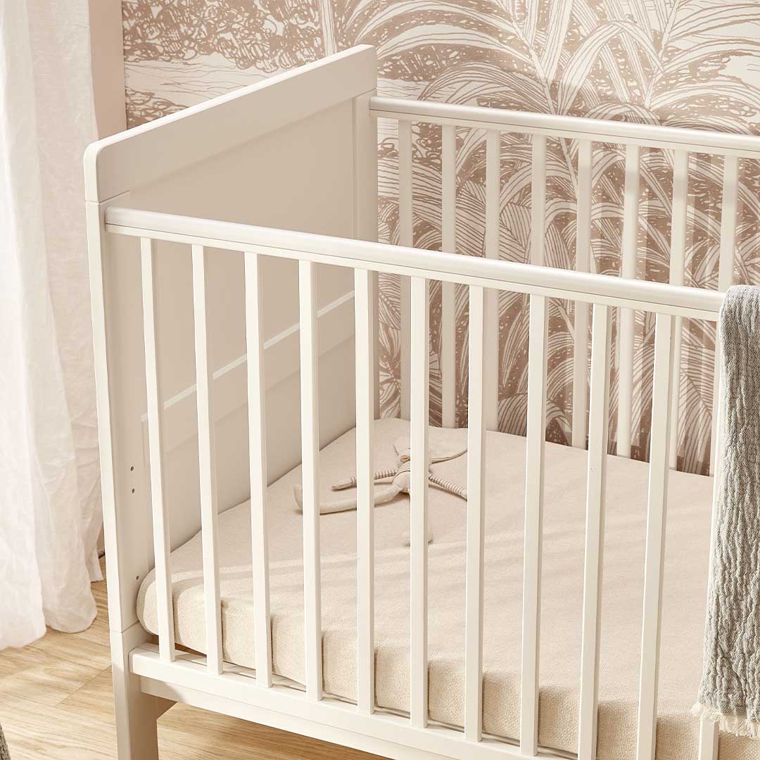 Silver Cross Devon Cot Bed - White-Cot Beds-White-No Mattress | Natural Baby Shower