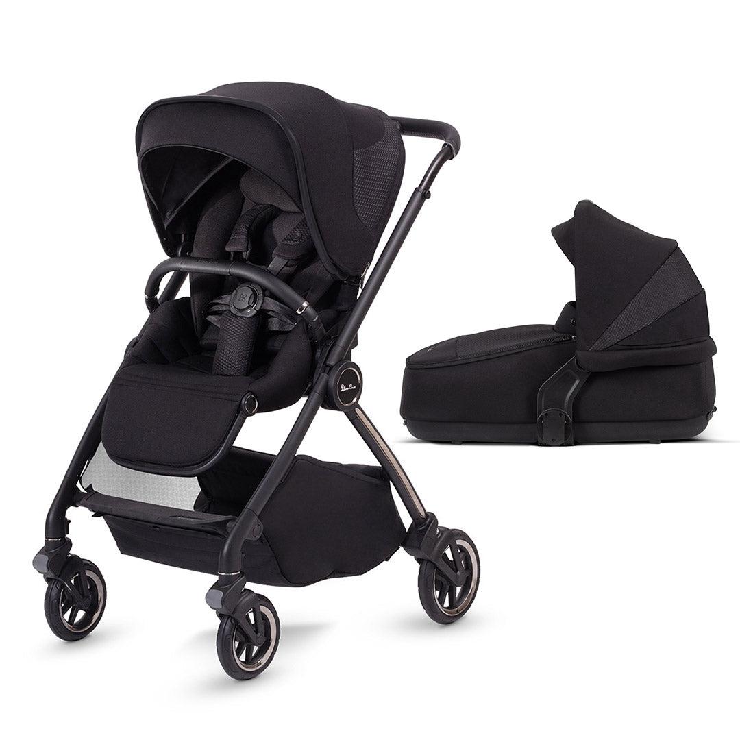 Silver Cross Dune Pushchair - Space-Strollers-No Pack-Compact Folding Carrycot | Natural Baby Shower