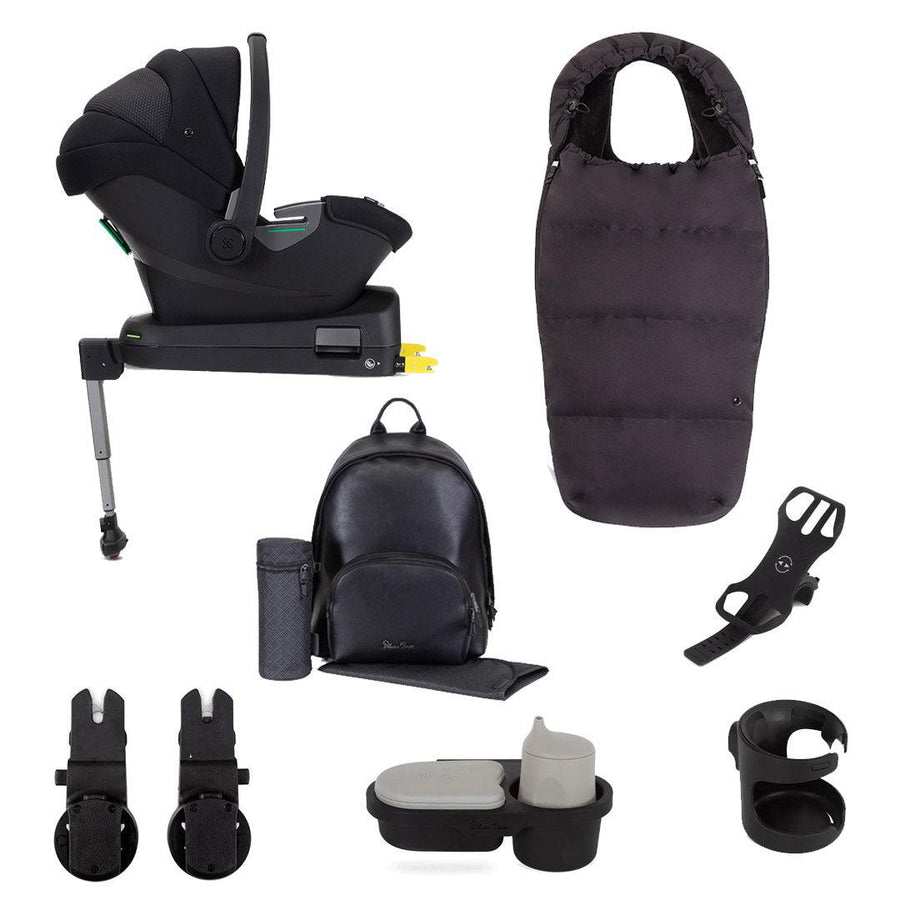 Silver Cross Dune Ultimate Pack Bundle - Space-Car Seat Bundles- | Natural Baby Shower