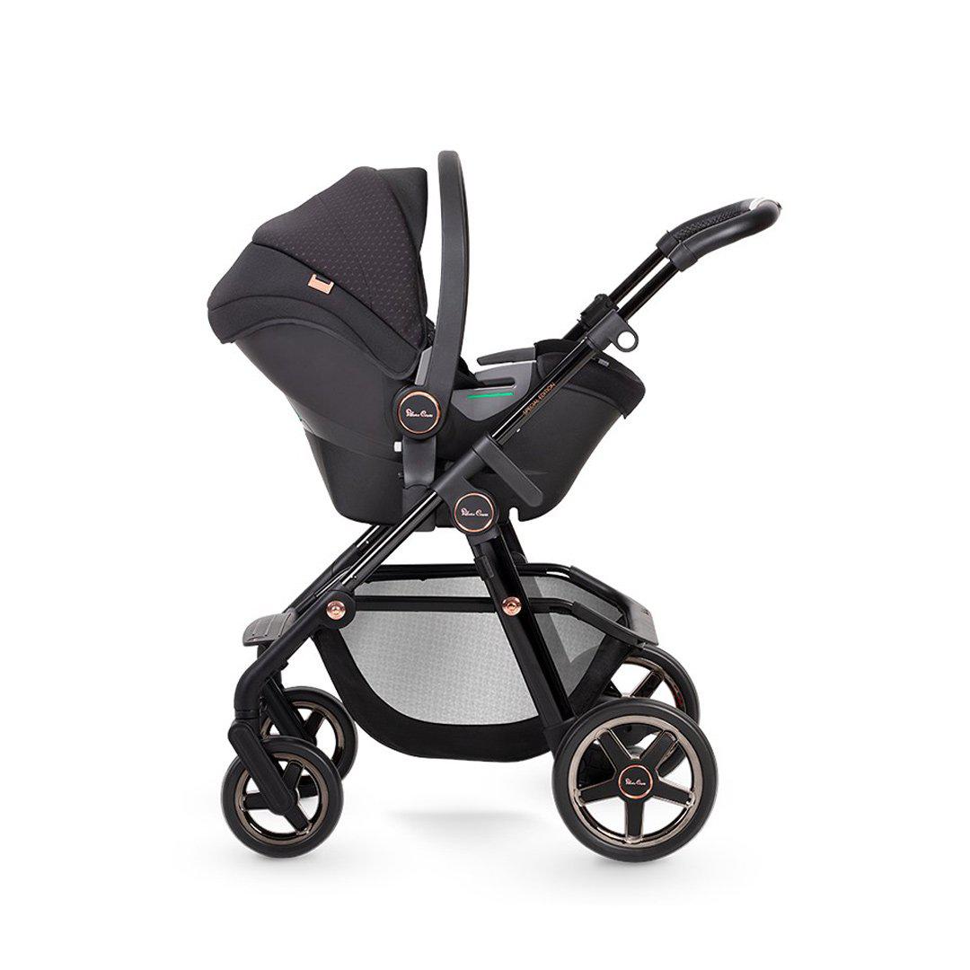 Outlet - Silver Cross Pioneer 21 Dream + i-Size Base Bundle Travel System - Eclipse-Travel Systems- | Natural Baby Shower